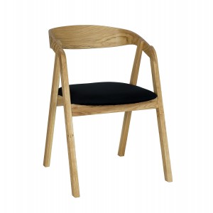 Krzesło dębowe KT 395 tapicerowane