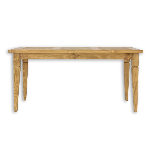 Stół sosnowy rustikal ST 702 120x76x80 woskowany, wykonany z litego drewna sosnowego
