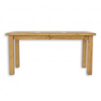 Stół sosnowy rustikal ST 703 80x76x80 woskowany, wykonany z litego drewna sosnowego