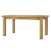 Stół sosnowy rustikal ST 703 200x76x100 woskowany, wykonany z litego drewna sosnowego
