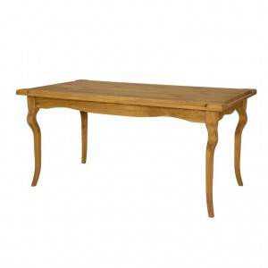 Stół sosnowy rustikal ST 704 160x76x90 woskowany, wykonany z litego drewna sosnowego