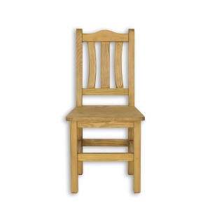 Krzesło sosnowe rustikal KT 703 twarde drewniane woskowane stylow