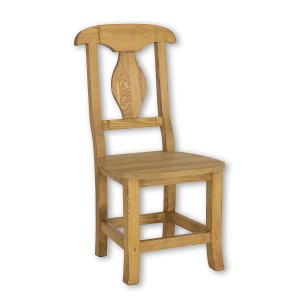 Krzesło sosnowe rustikal KT 706 twarde drewniane woskowane stylow