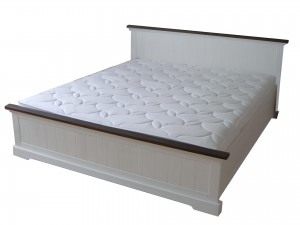 Łóżko sosnowe podnoszone MEDINA na materac 160x200