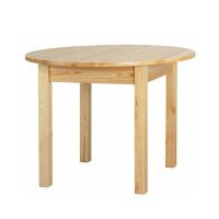 Stół sosnowy okrągły Modern 103x103x75