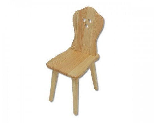 Krzesło sosnowe Kt 110 styl góralski