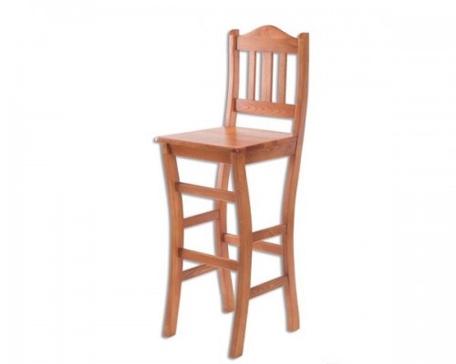 Krzesło sosnowe barowe Kt 111