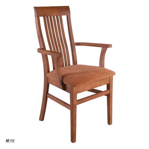 Krzesło bukowe KT 178 tapicerowane