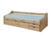 Łóżko sosnowe Łk 131 90x200 z szufladami