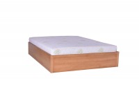 Łóżko podnoszone Kalcyt 3 bez szczytów drewniana rama pod materac 120x200