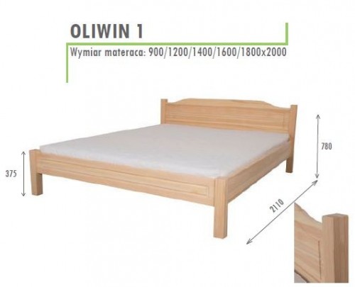 Łóżko Oliwin 1 90 b