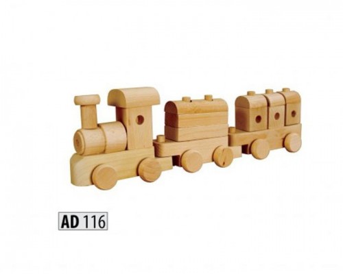 Pociag drewniany Ad 116
