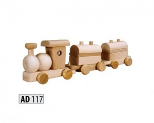 Pociag drewniany Ad 117