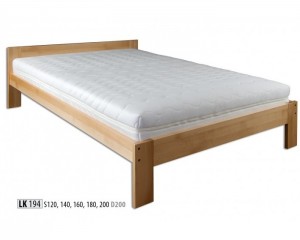 Łóżko bukowe LK 194 160x200