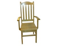 Krzesło z poręczami podłokietnikami Bory