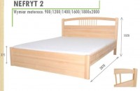 Łóżko Nefryt 2 140 b