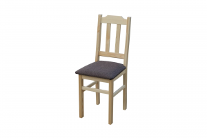 Krzesło sosnowe tapicerowane D1 nr.132