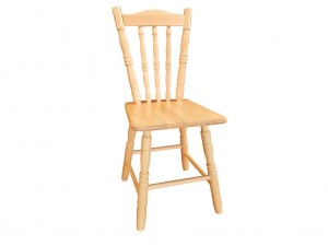 Krzesło sosnowe Toczone