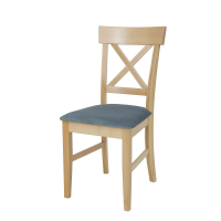 Krzesło dębowe KT 393 tapicerowane siedzisko