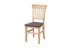Krzesło BARTEK 2T sosnowe lakierowane nr.253